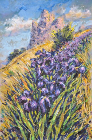 Iris a Pentidattilo
